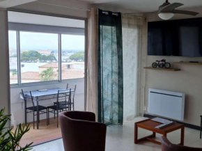 Studio fonctionnel à 50m plage avec parking privé, loggia et accès commerces - Le Barcarès - FR-1-782-65